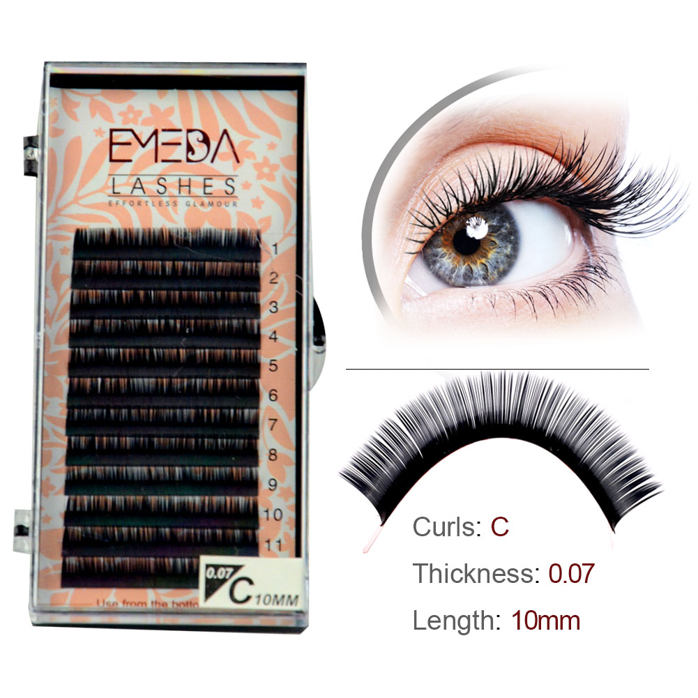 Mix Individual Mink Eyelash Extensions JH025